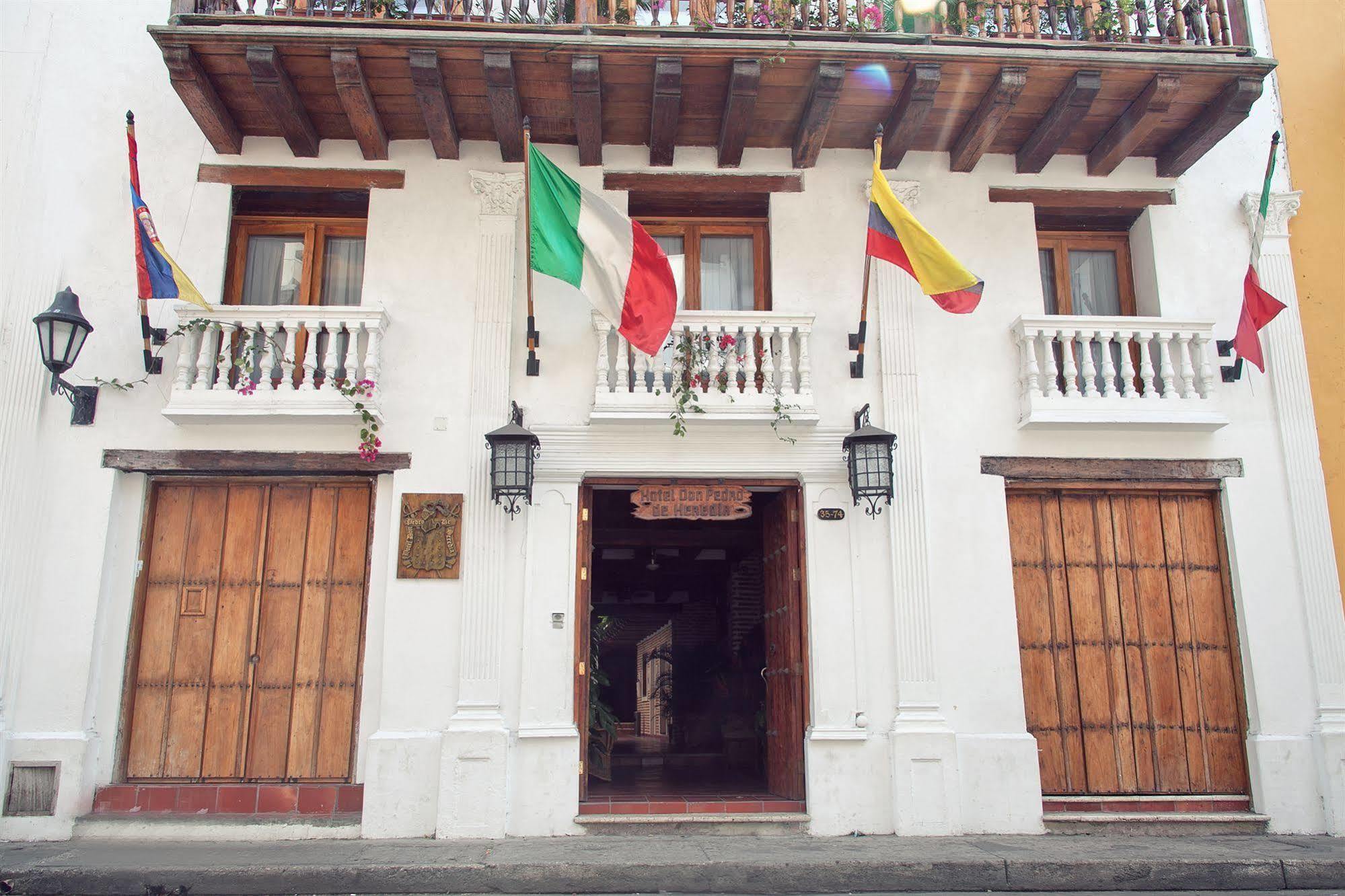 Hotel Don Pedro De Heredia Cartagena Luaran gambar